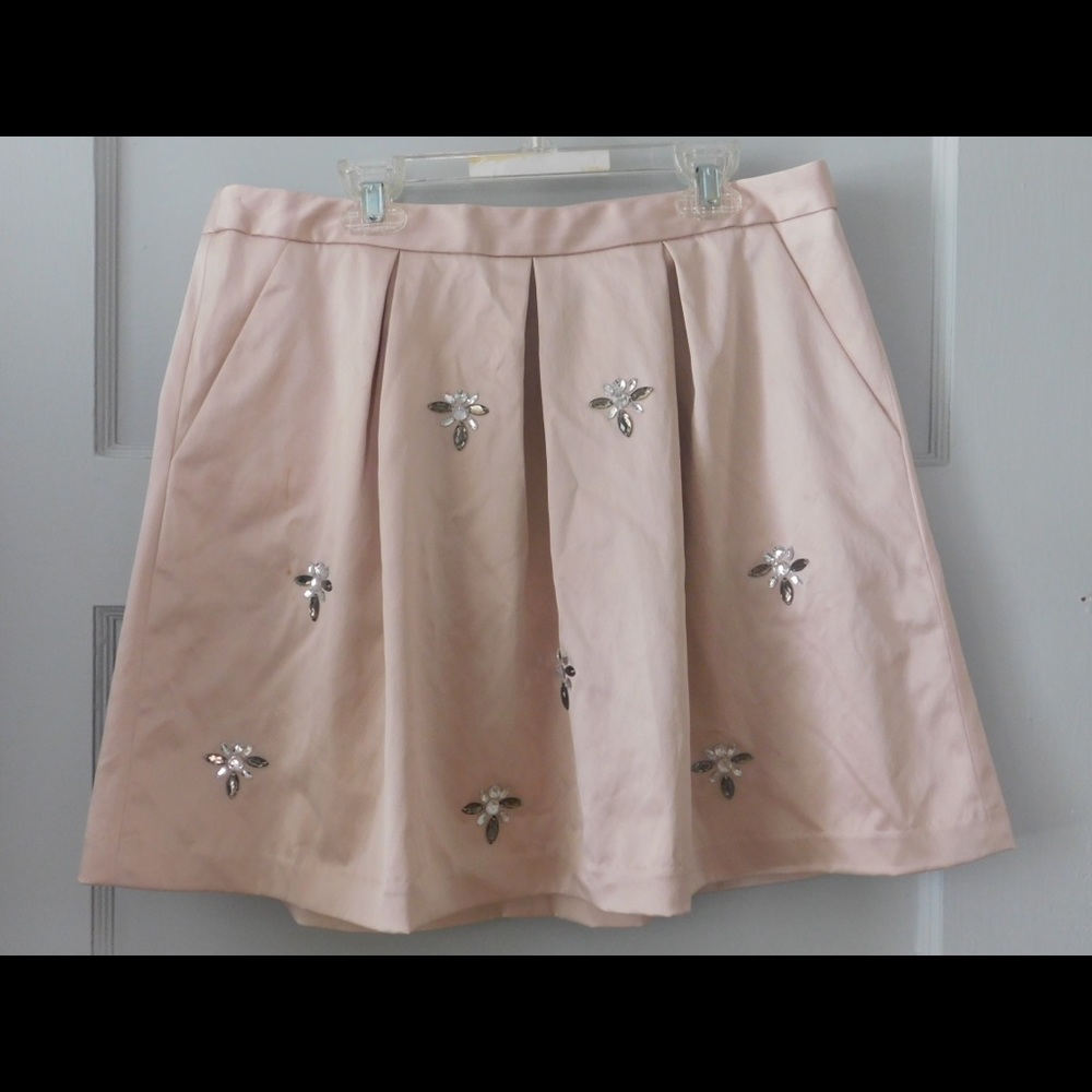 The Limited Jeweled Skirt